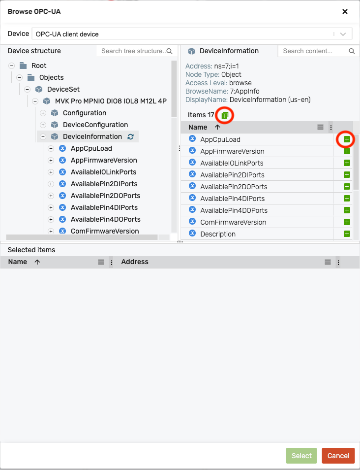 browse dialog